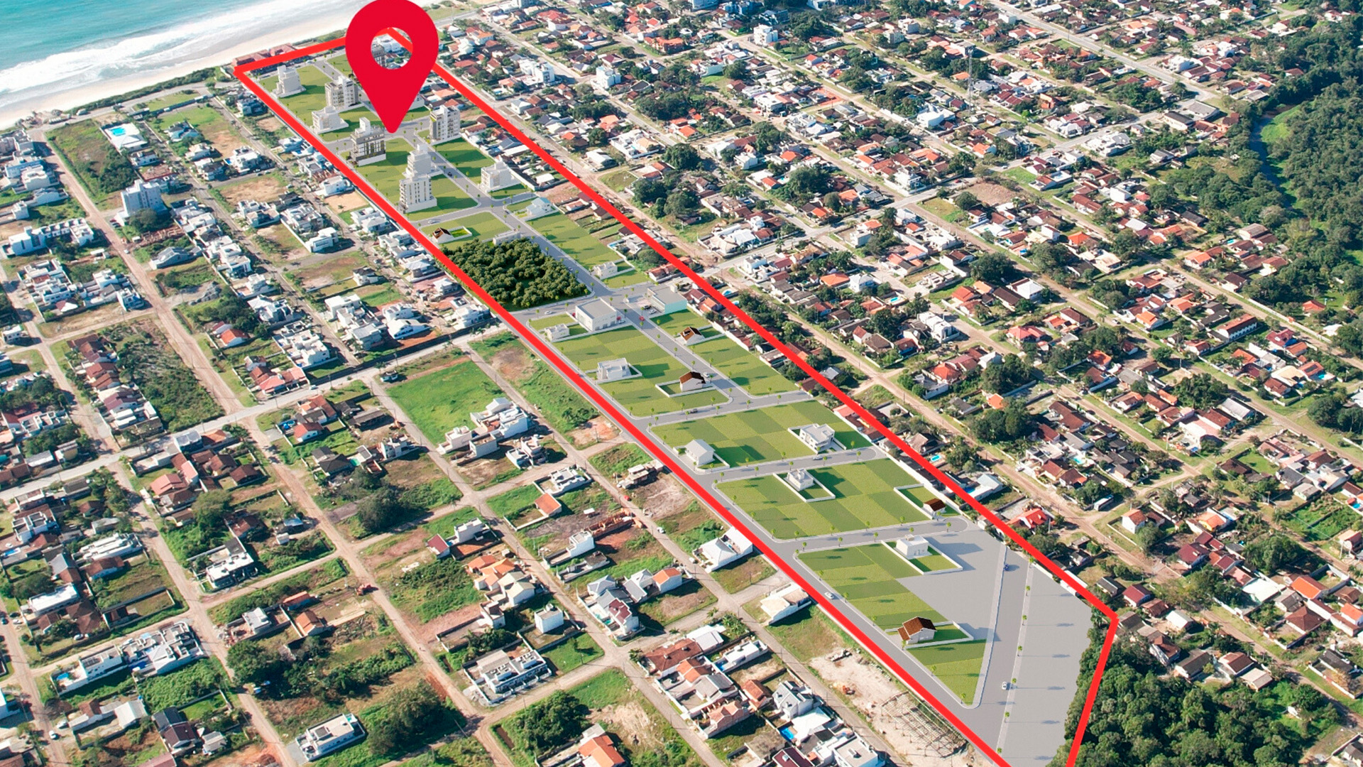 Central Park Itapoá pode ser atribuído ao projeto de expansão do porto da cidade, que pretende ser o maior da América do Sul até 2033