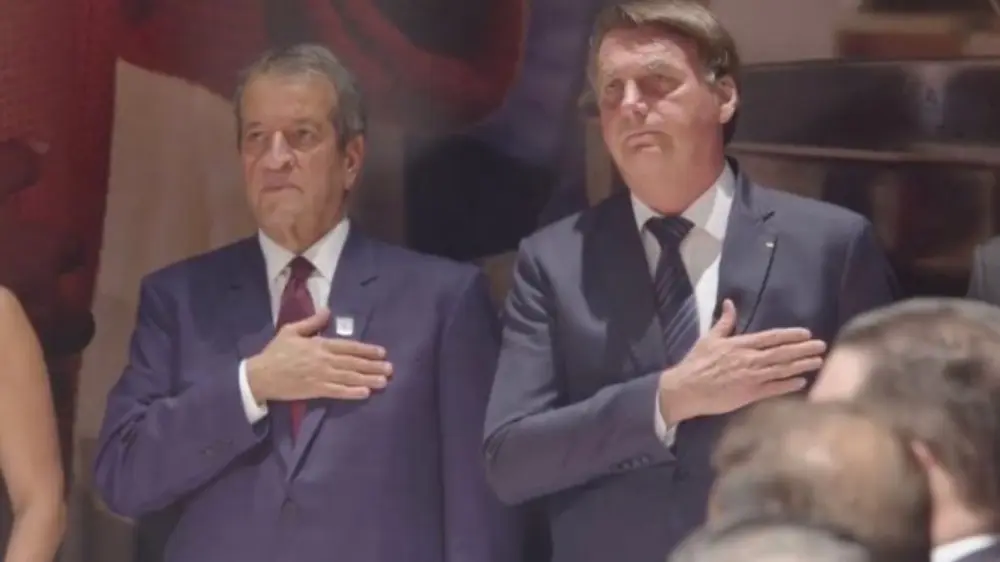 Valdemar e Bolsonaro