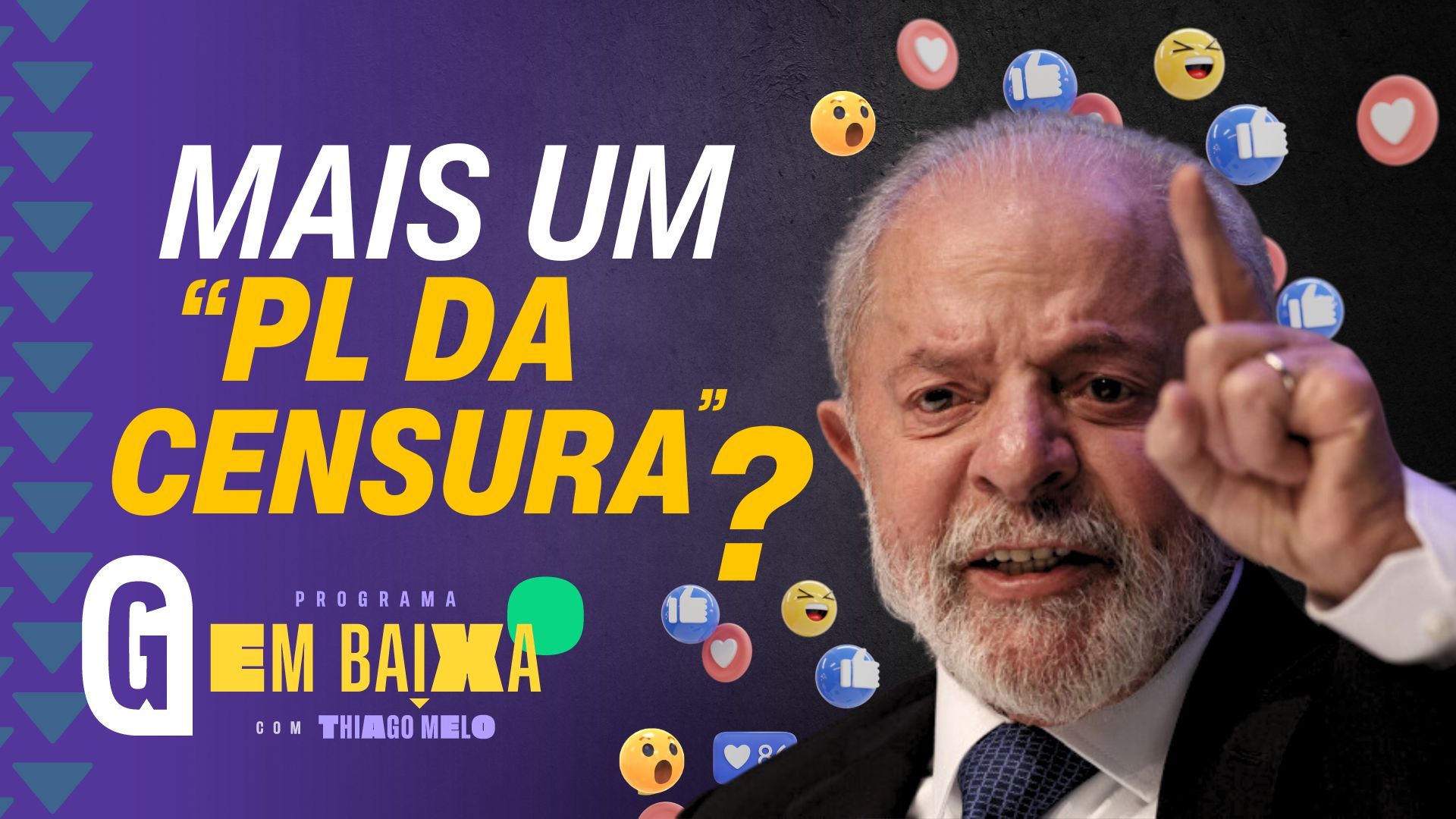 Thiago Melo comenta o novo “PL da Censura” que o PT trouxe à tona a pedido da presidente do partido, Gleisi Hoffmann