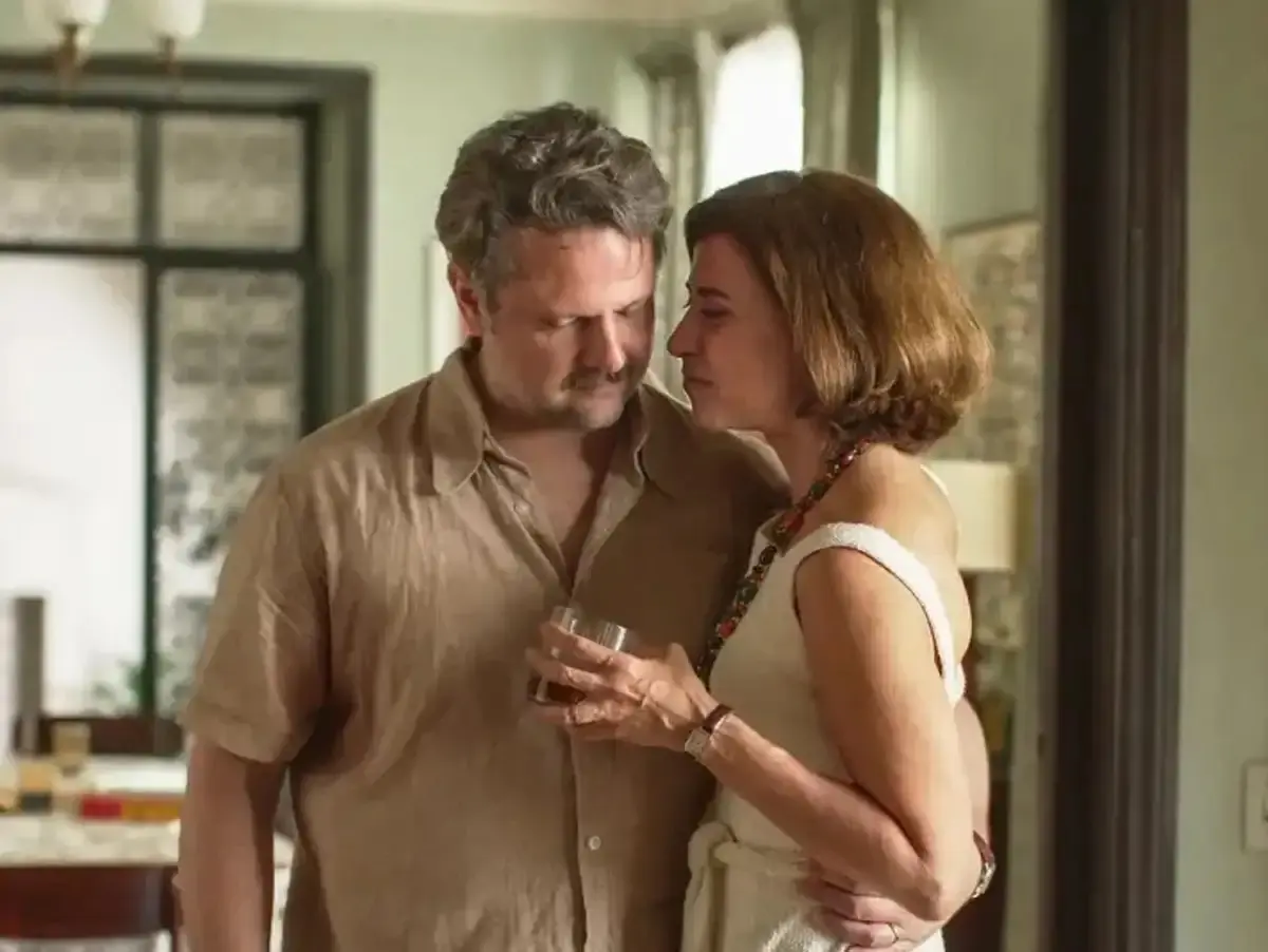 Selton Mello (Rubens) e Fernanda Torres (Eunice) estão em "Ainda Estou Aqui"