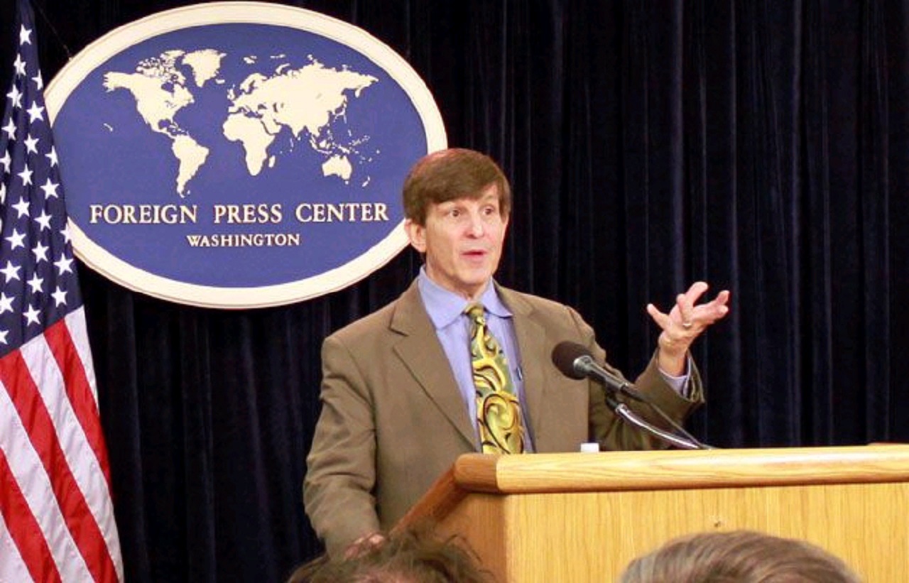 O historiador Allan Lichtman em foto de 2010