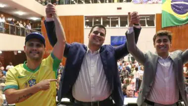 Cleitinho Azevedo, Bruno Engler e Nikolas Ferreira