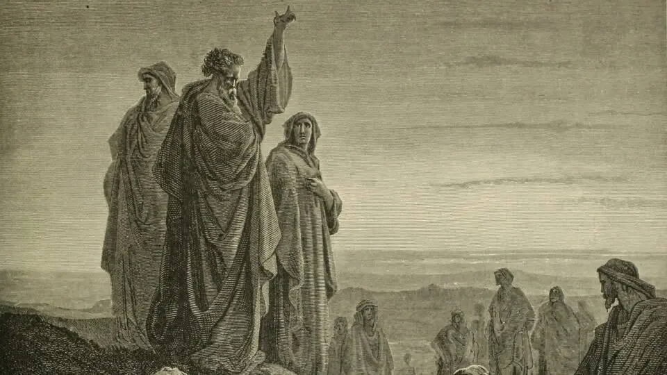 Apóstolos pregando o evangelho aos judeus