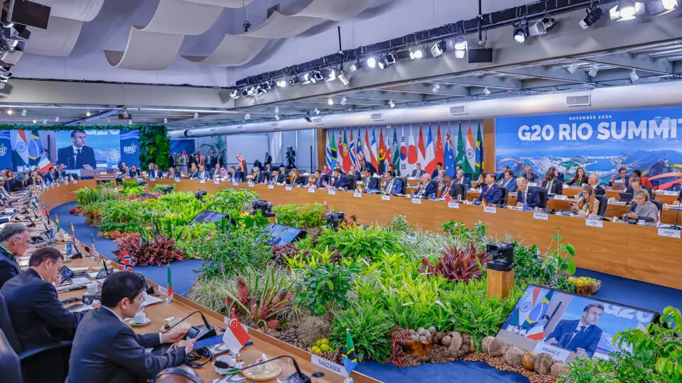 Declaração final do G20 aborda taxação de super-ricos e guerras