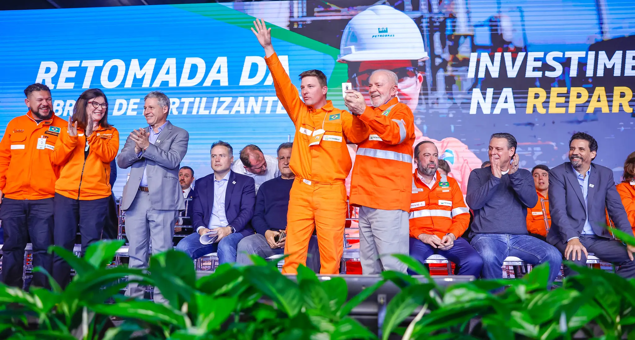 Fábrica da Petrobras em Araucária, no Paraná