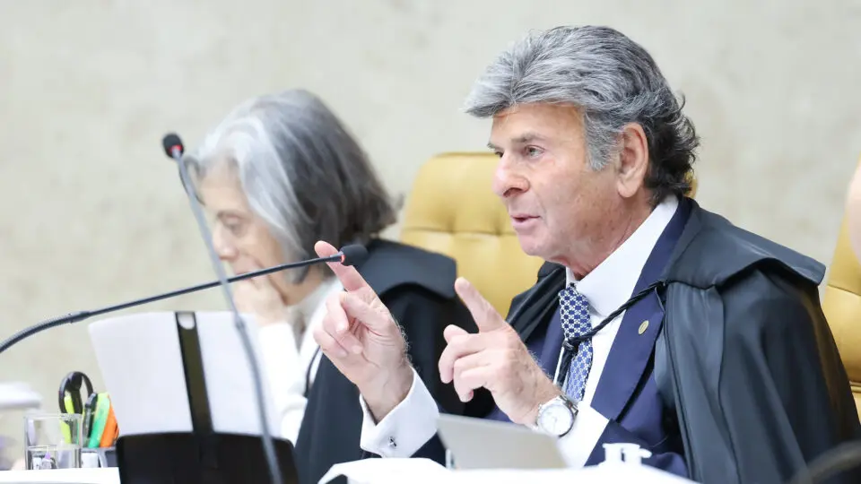 Luiz Fux no plenário do STF