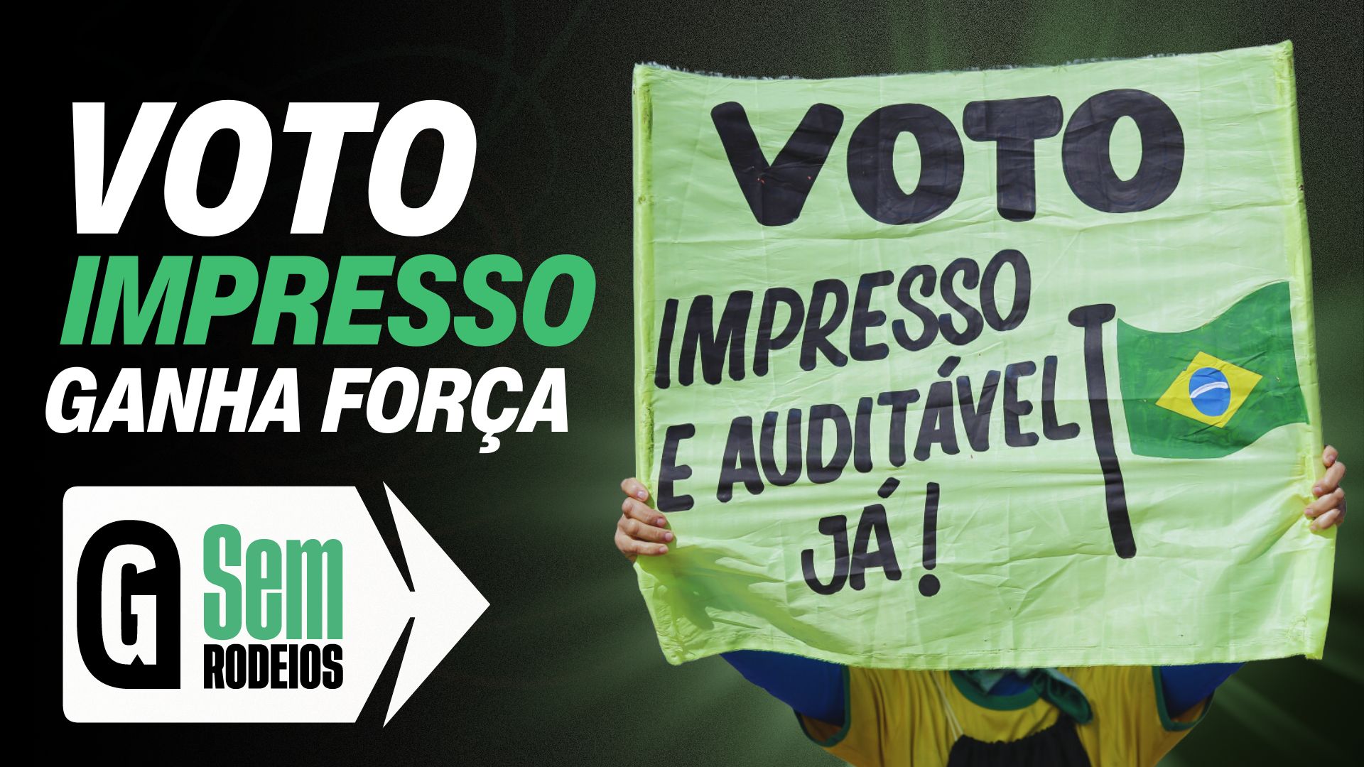 CCJ aprova proposta que proíbe voto exclusivamente eletrônico e prevê contagem pública nas eleições. Assista ao vivo, a partir de 13h30.