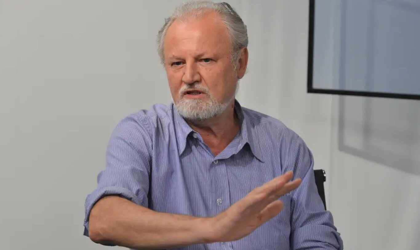 O líder do Movimento Sem-Terra, João Pedro Stédile