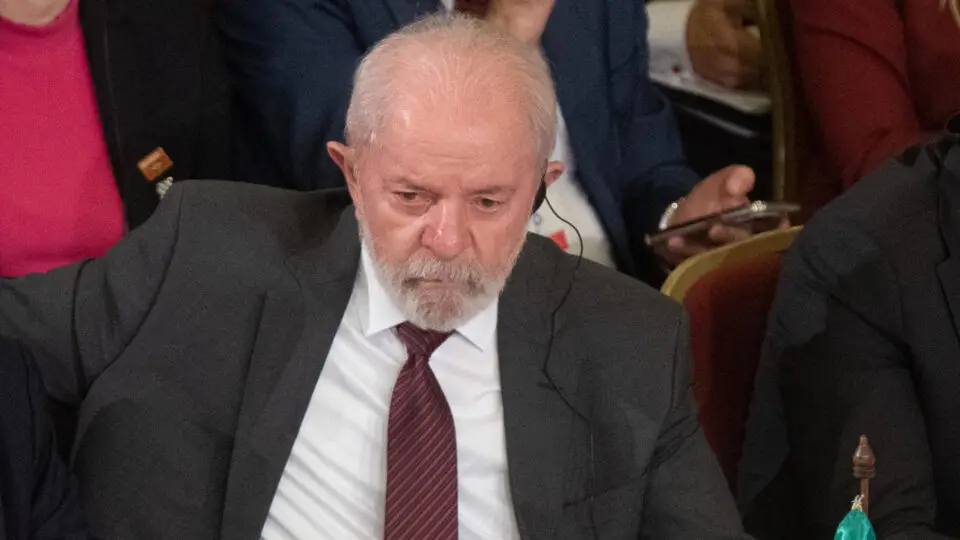 O presidente do Brasil, Luiz Inácio Lula da Silva,, em Montevidéu (Uruguai), durante a cúpula semestral de presidentes dos países do Mercosul, no dia 06 de dezembro de 2024.