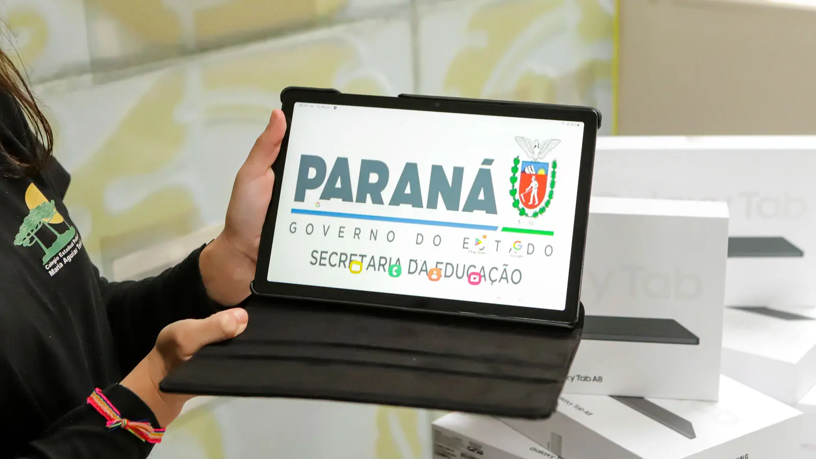 TCE tablets Paraná
