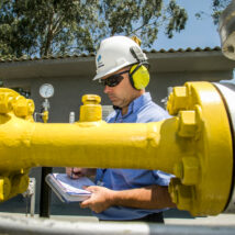 Instalações do Gasoduto Brasil-Bolívia (Gasbol) em Araucária (PR): gás produzido na Argentina pode ser trazido para o Brasil via Gasbol. Imagem referente a matéria