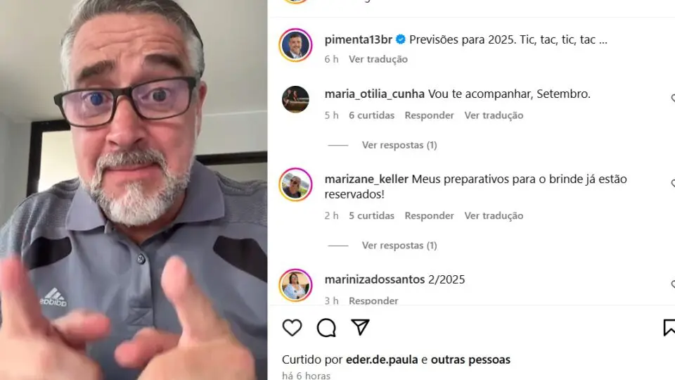 Paulo Pimenta, ministro da Secom, prevê prisão de Bolsonaro para setembro nas redes sociais.