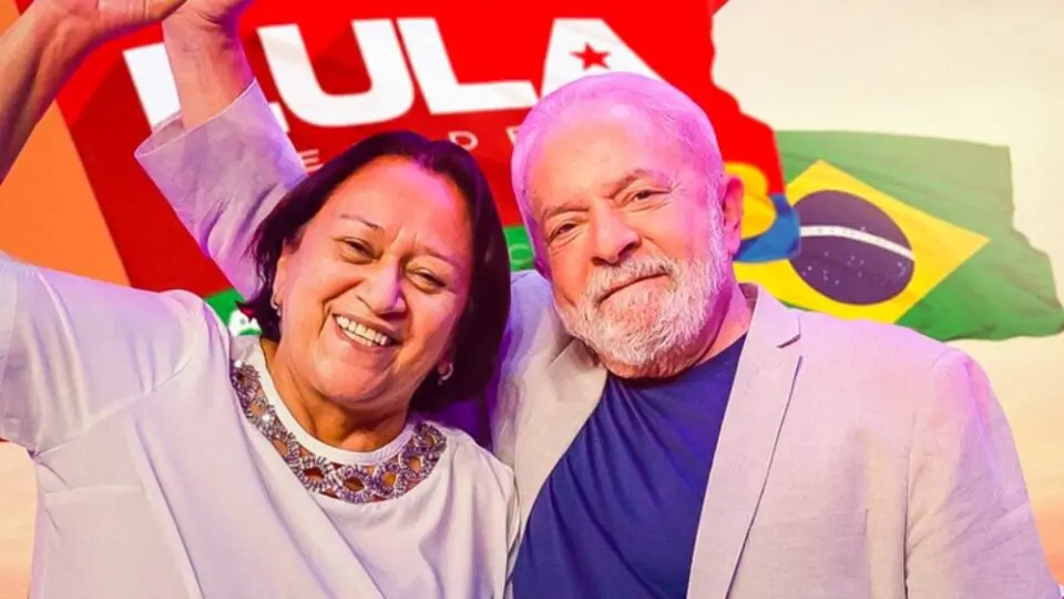 Lula e Fátima Bezerra