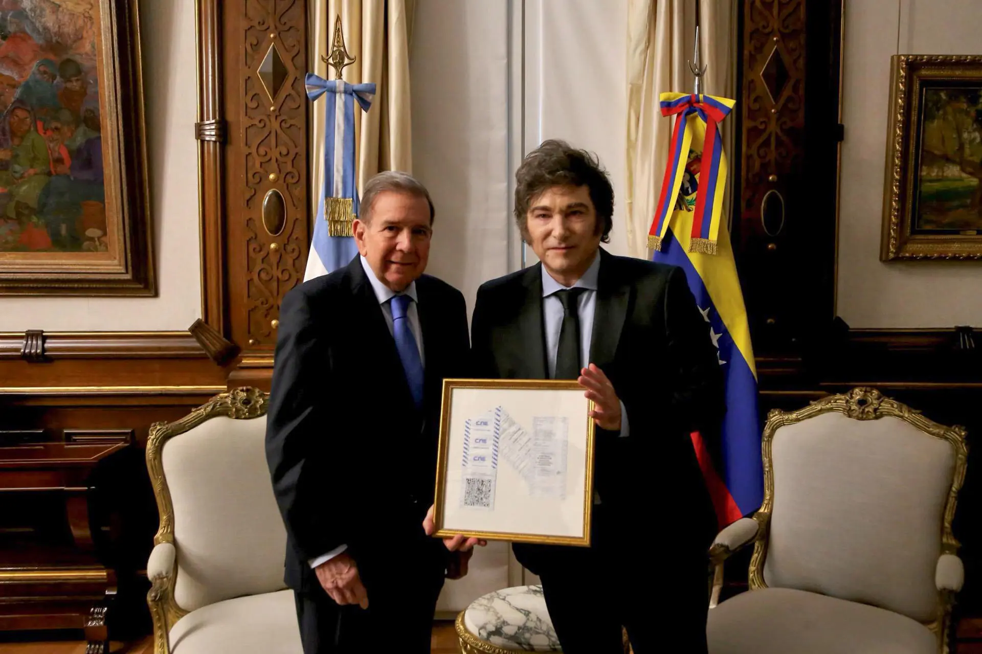 "Argentina não será cúmplice do silêncio diante dos abusos de Maduro", diz Milei