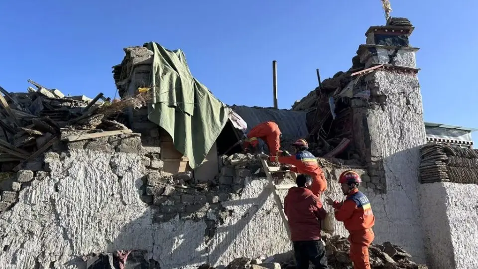 Terremoto no Tibete