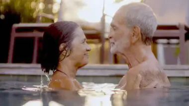 Beatriz Goulart e Maurício Kubrusly em "Kubrusly – Mistério Sempre Há de Pintar por aí"