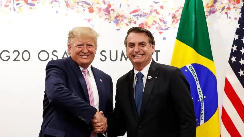 Donald Trump e Bolsonaro Posse