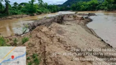 Além dos R$ 16 milhões para desassorear o rio Itajaí-Açu, outros R$ 3,4 milhões serão usados para remover ilha de detritos do meio do rio.
