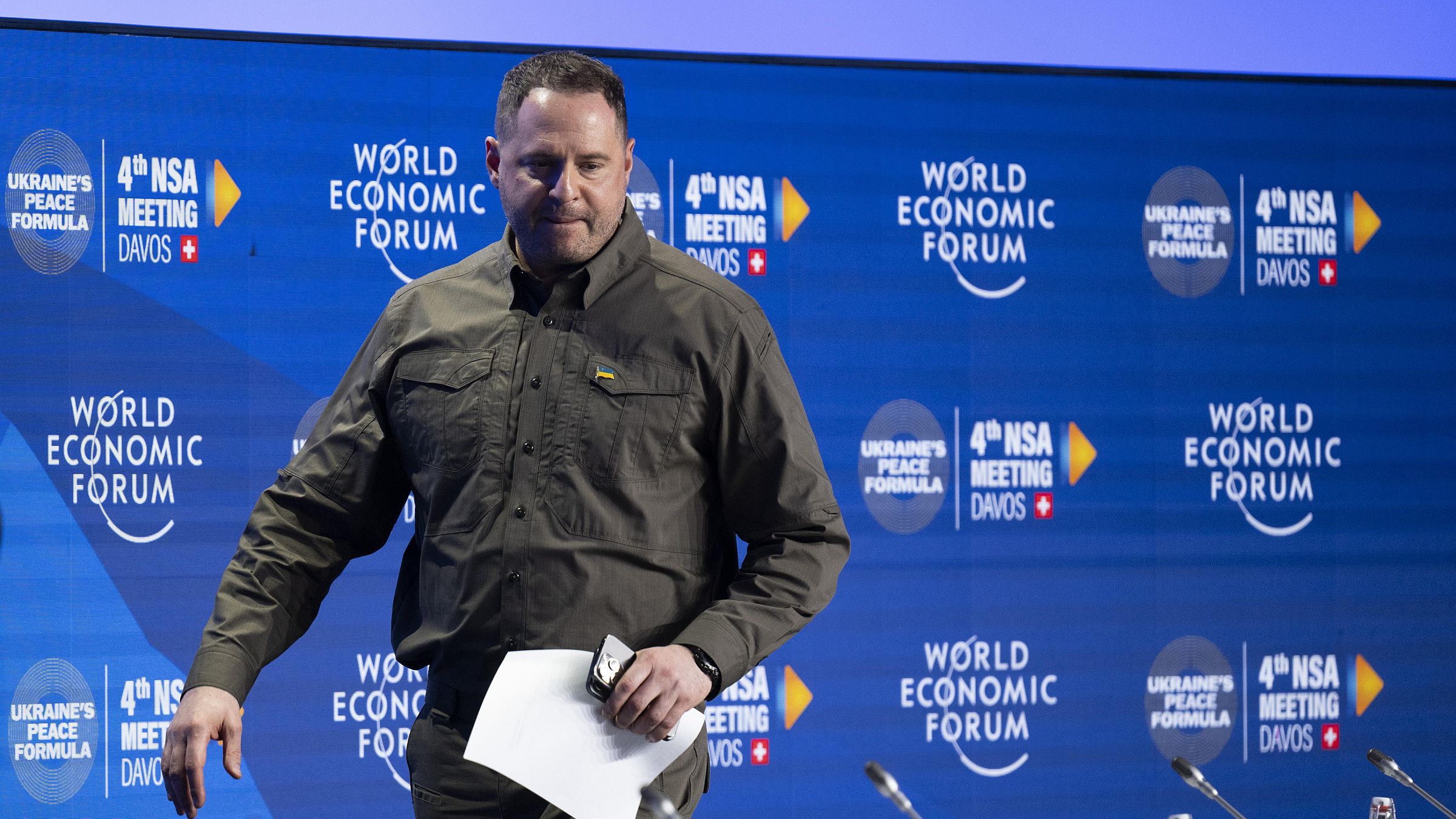 Andrii Yermak, chefe de gabinete do ucraniano Volodymyr Zelensky, pediu ao Brasil que intermediasse retorno de crianças ucranianas sequestradas pela Rússia.