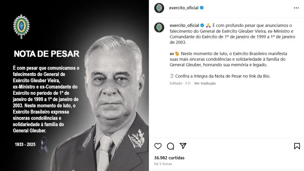 General Glauber Vieira - Exército