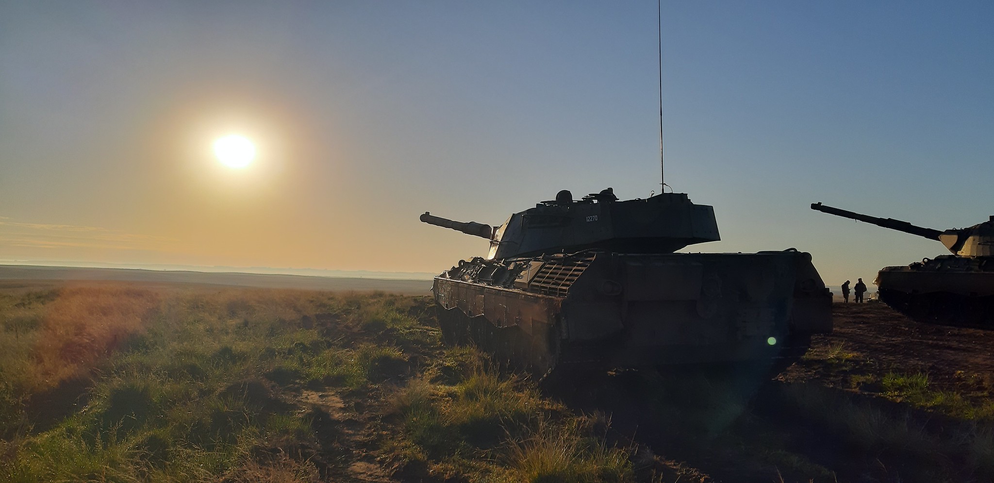 Tanques Leopard 1A5 do Exército