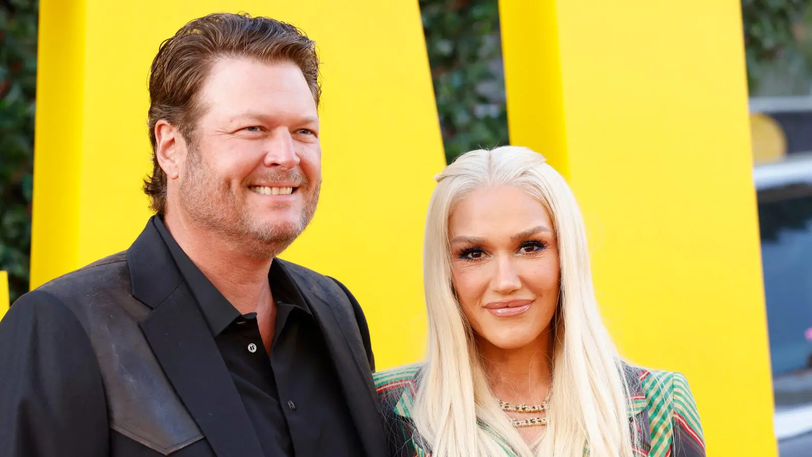 Gwen Stefani ao lado do marido, o cantor country Blake Sheldon: garota-propaganda de aplicativo católico.