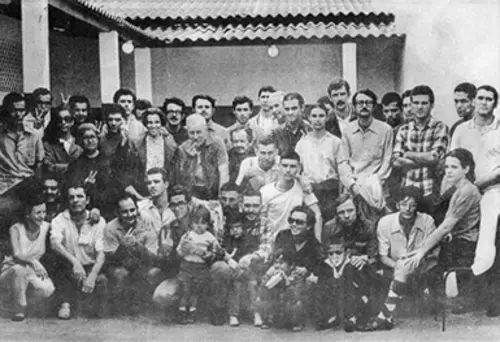 Guerrilheiros soltos em troca da libertação do embaixador alemão von Holleben, junho de 1970.