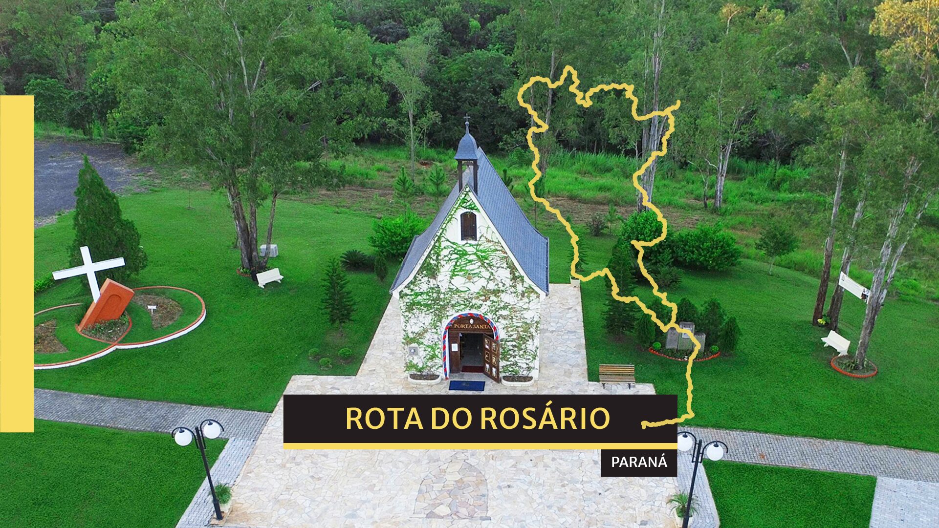 Rota do Rosário passa por 15 santuários no Paraná.