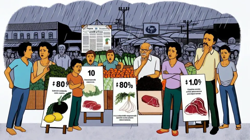 preços dos alimentos