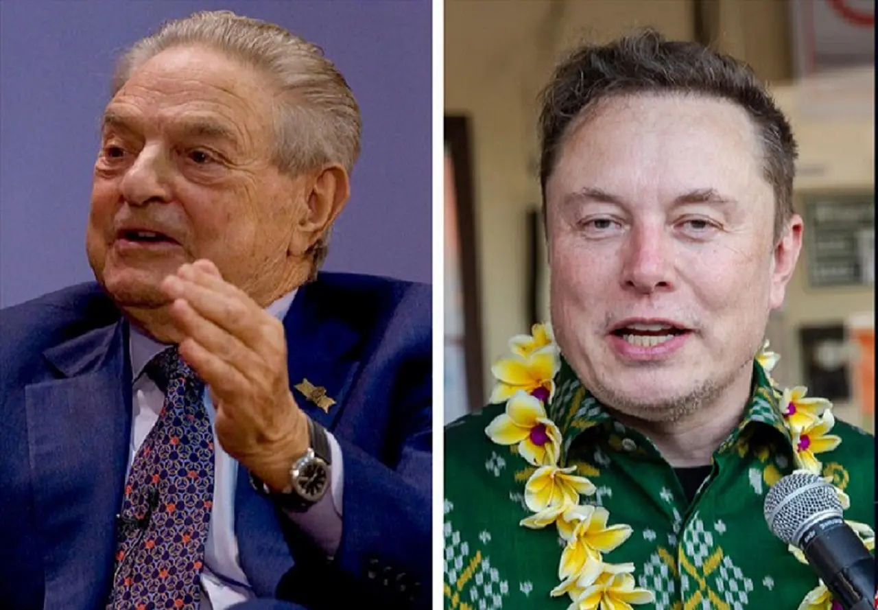 Pesquisa mostra que Musk atualmente é mais popular que Soros nos EUA