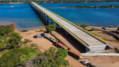 Ponte entre Tocantins e Pará foi concluída sem acessos.
