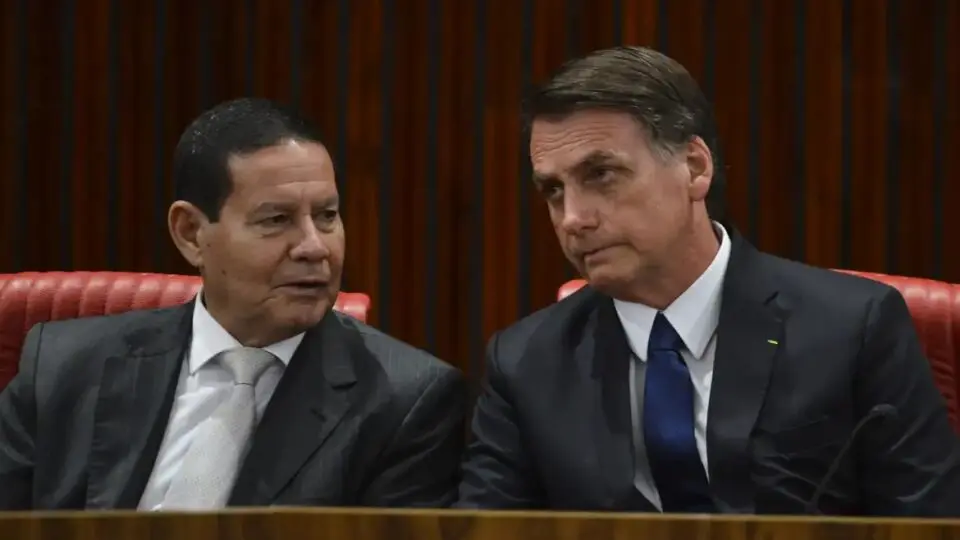Mourão e Bolsonaro