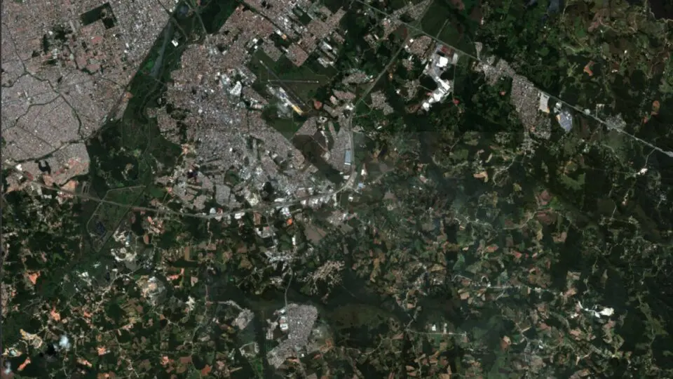 Mapeamento aéreo Paraná