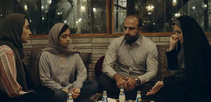 A família iraniana retratada no filme "A Semente do Fruto Sagrado"