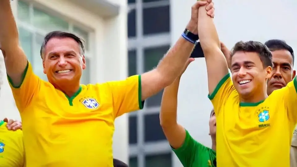 Bolsonaro e Nikolas