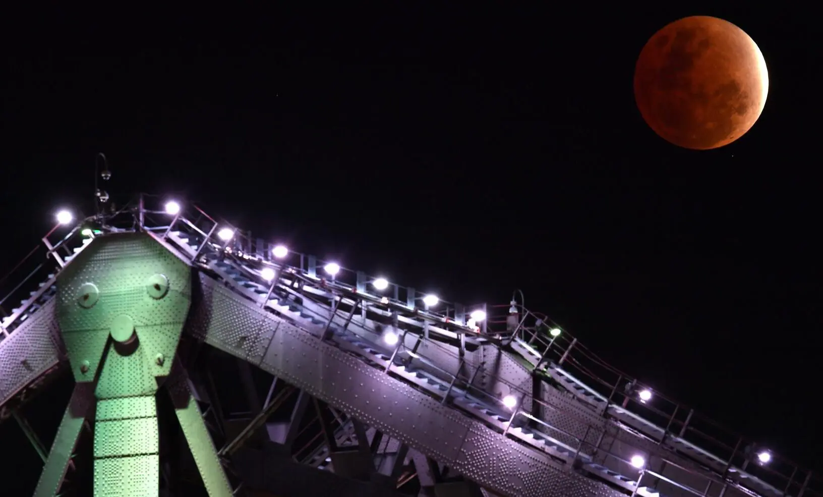 Eclipse lunar na Austrália