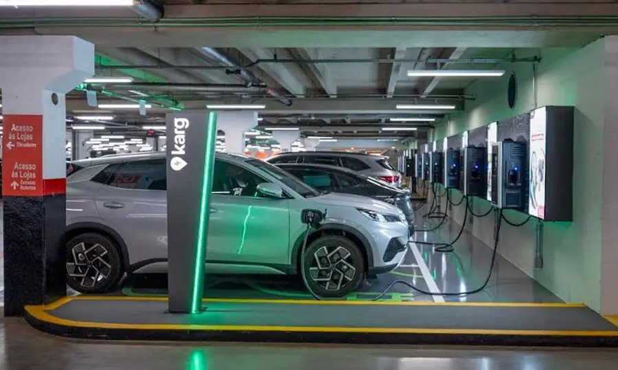 Carros elétricos Catuaí