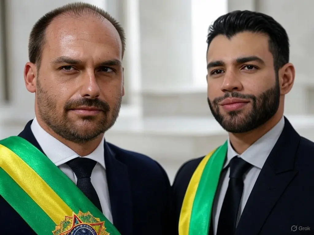 EDUARDO BOLSONARO GUSTTAVO LIMA