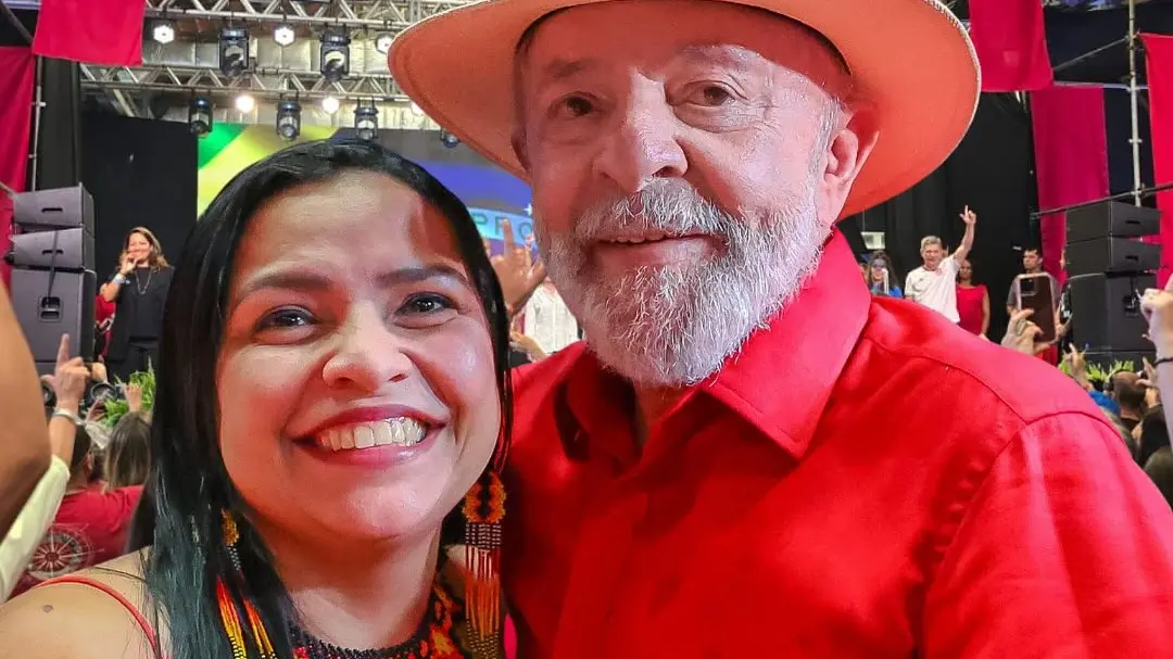 Lula e Anne Moura