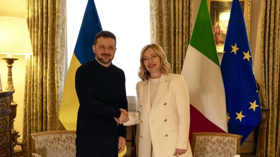 giorgia meloni italia volodymyr zelensky ucrania