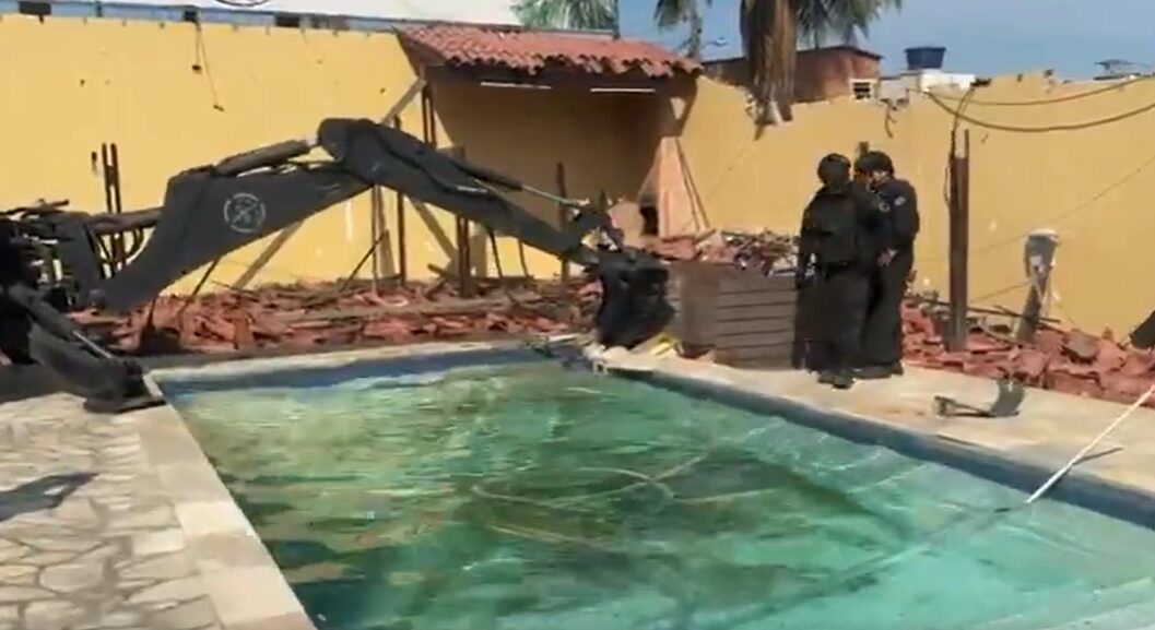 “Resort de luxo” do traficante Peixão, chefe do Terceiro Comando Puro (TCP), tinha mansão, piscina, academia, sauna e até lago artificial com carpas.