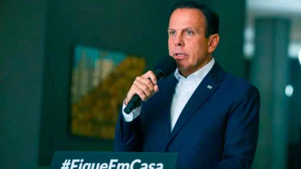 Ex-governador de São Paulo João Dória defendeu o uso de vacina durante a pandemia de Covid