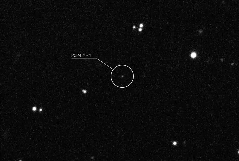 Astrônomos monitoram asteroide 2024 YR4 que pode atingir a América do Sul
