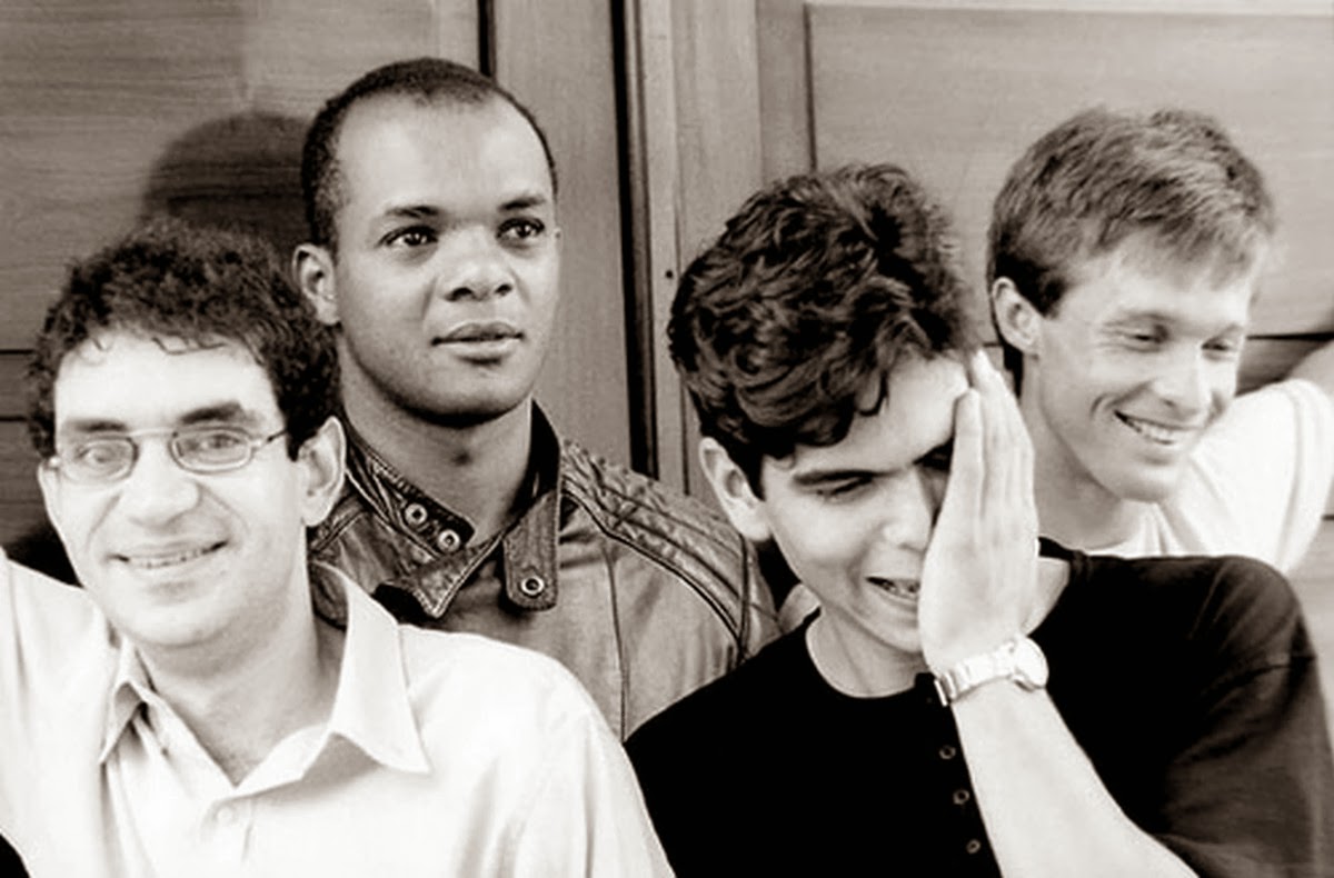 Renato Russo, Renato Rocha, Dado Villa-Lobos e Marcelo Bonfá, a formação clássica da Legião Urbana