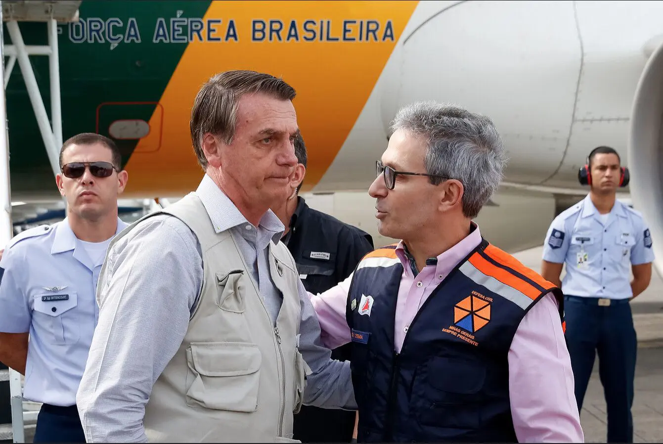 Zema e Bolsonaro
