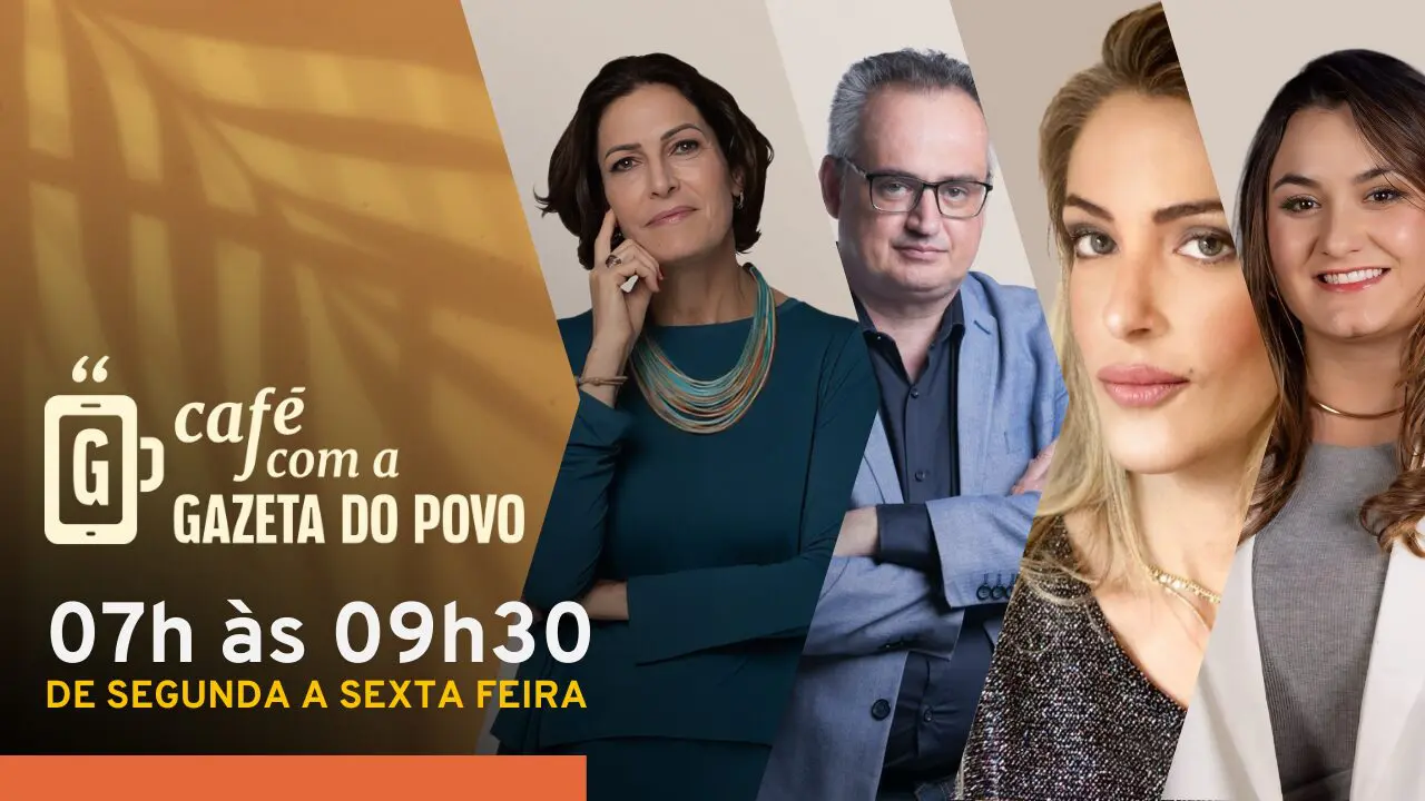 Entre os comentaristas do Café com a Gazeta estão Cristina Graeml, Paulo Briguet, Fabiana Barroso e Anne Dias