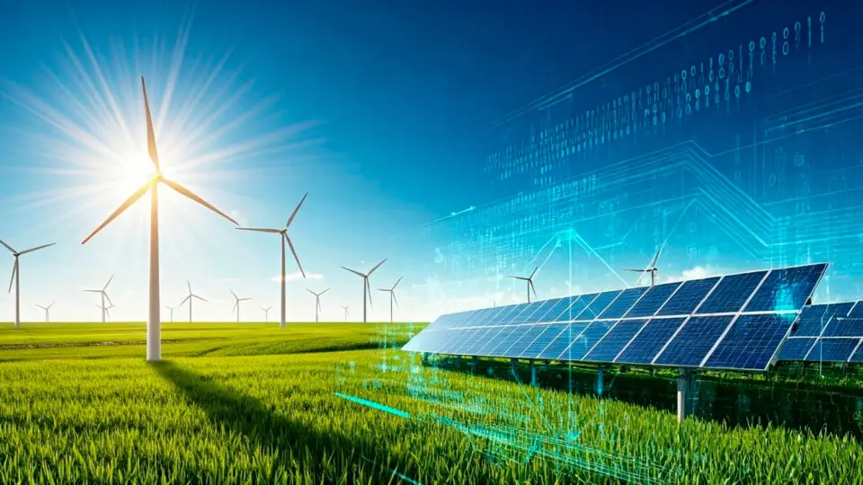 O uso de fontes limpas de energia, como a solar e a eólica, está crescendo rapidamente, e as empresas desempenham um papel essencial nesse movimento