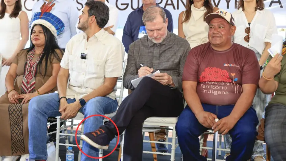 Toffoli se reuniu com indígenas no Paraná em março deste ano.