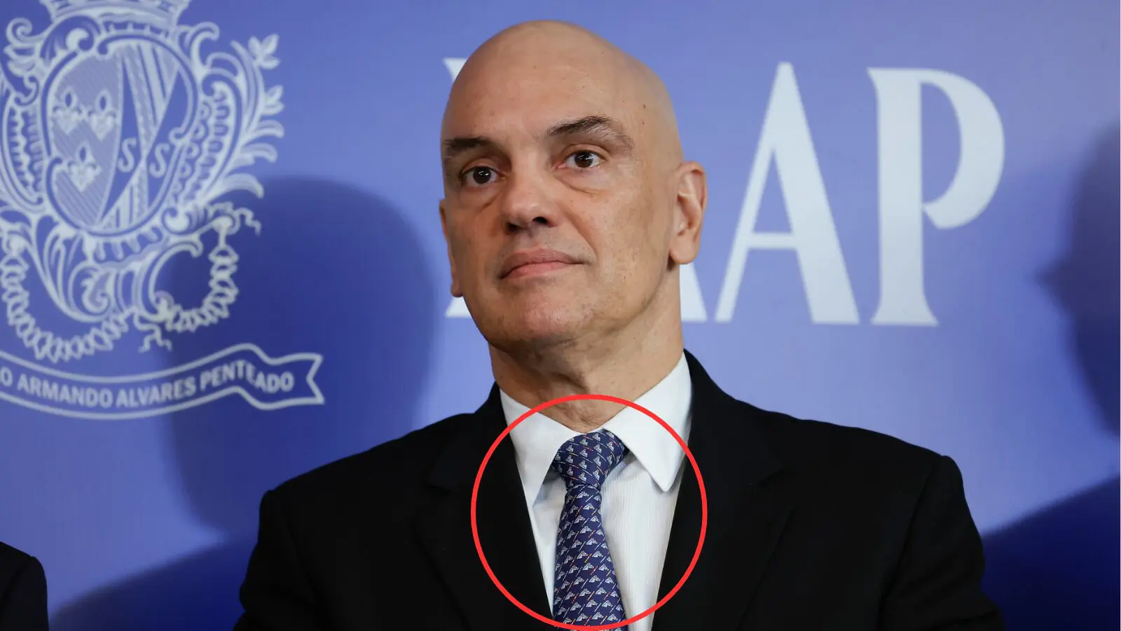 Alexandre de Moraes durante lançamento do Anuário da Justiça, em maio 2024.