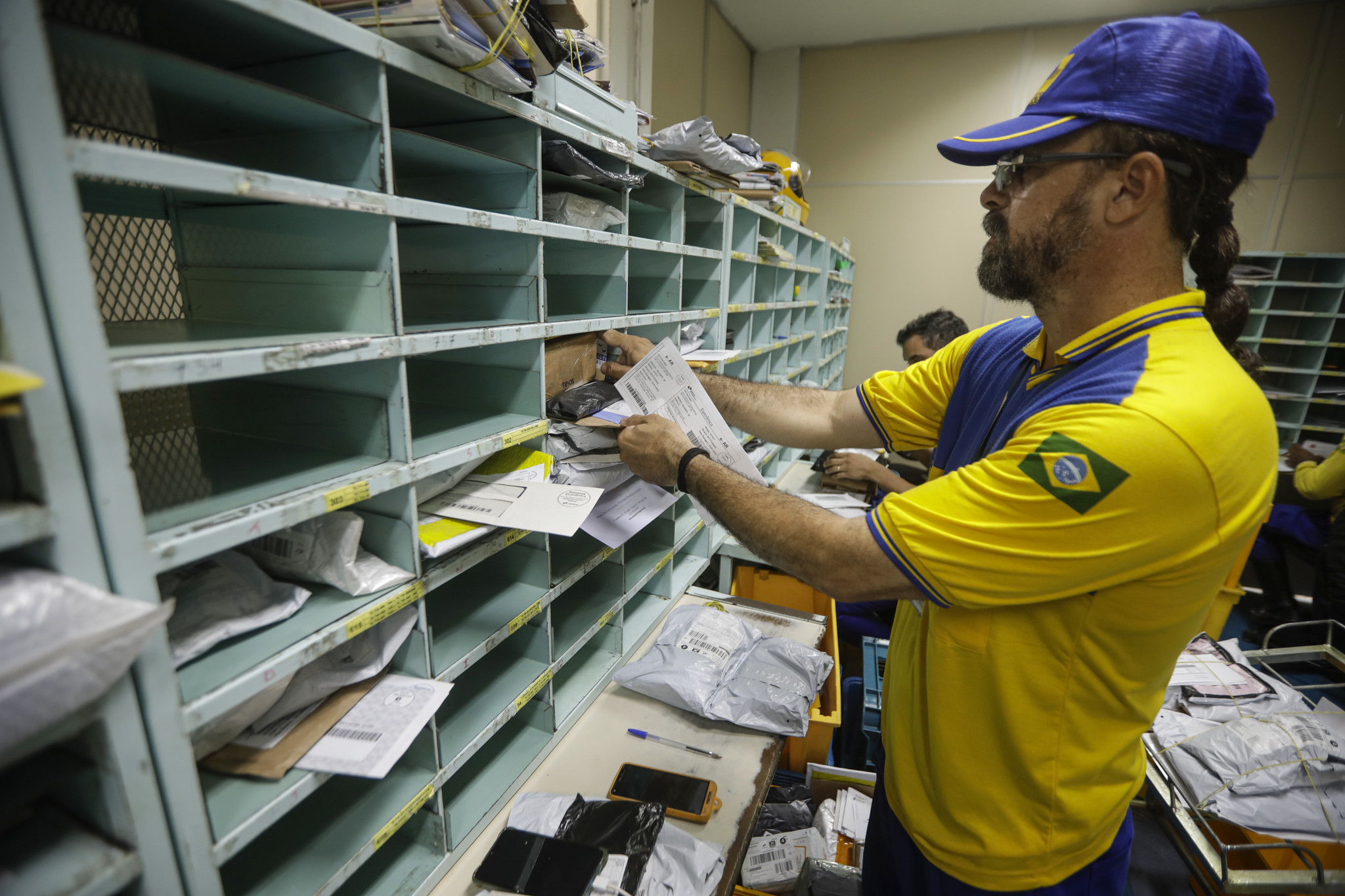 Unidade de distribuição dos Correios